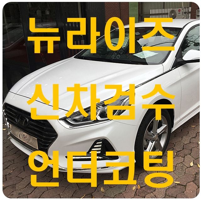 소나타 뉴라이즈 신차검수/언더코팅 [WURTH 뷔르트 유성]